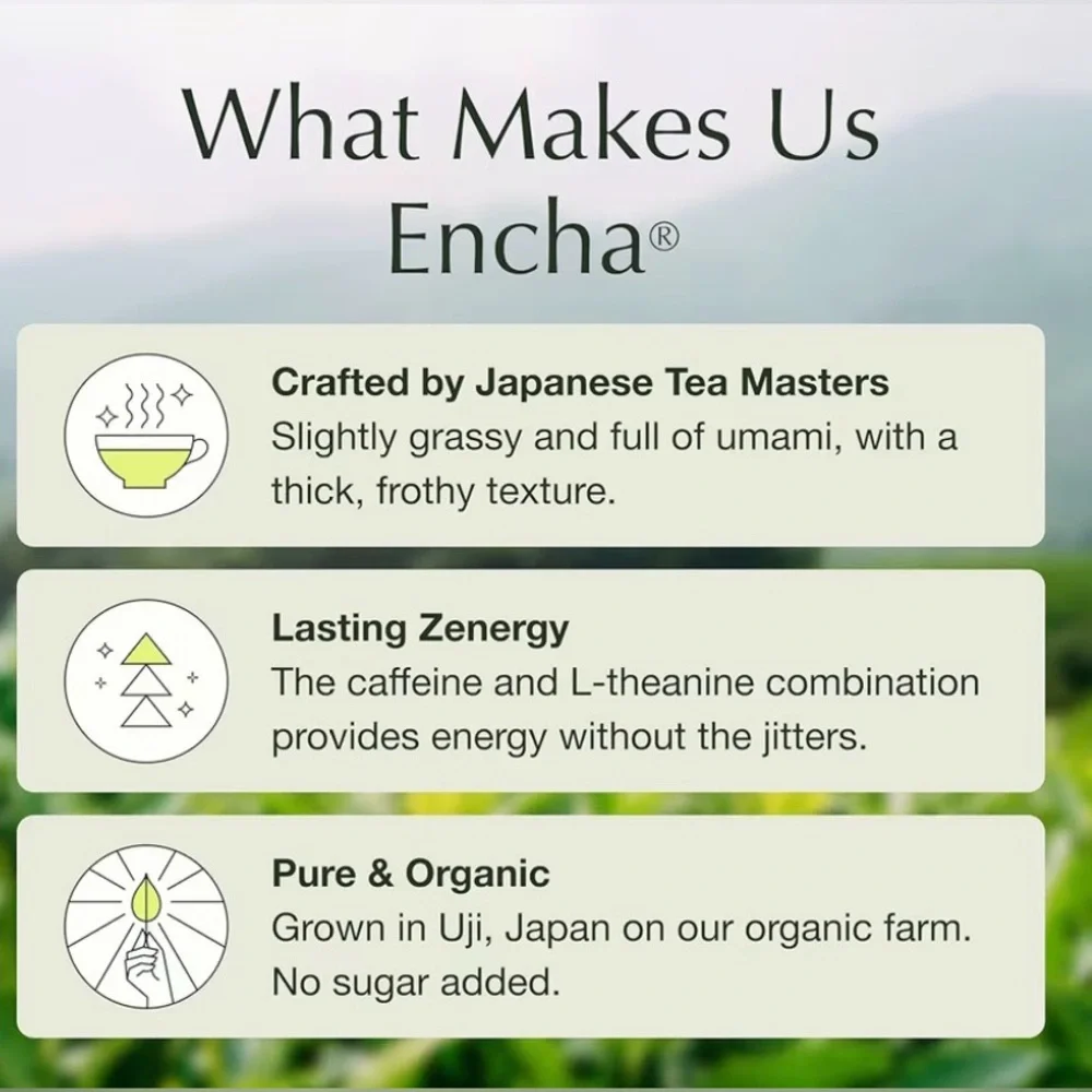 Encha Organic Matcha Latte Grade